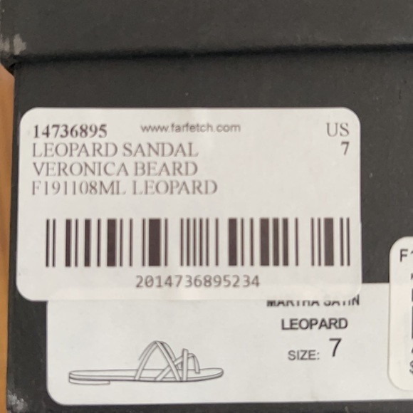 Veronica Beard leopard sandals - Picture 5 of 6